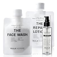 バルクオム　洗顔料 3個　化粧水 3個　BULK HOMME バラ売り不可 Amazon | バルクオム 洗顔 メンズ 100g サンプル1回分付き THE